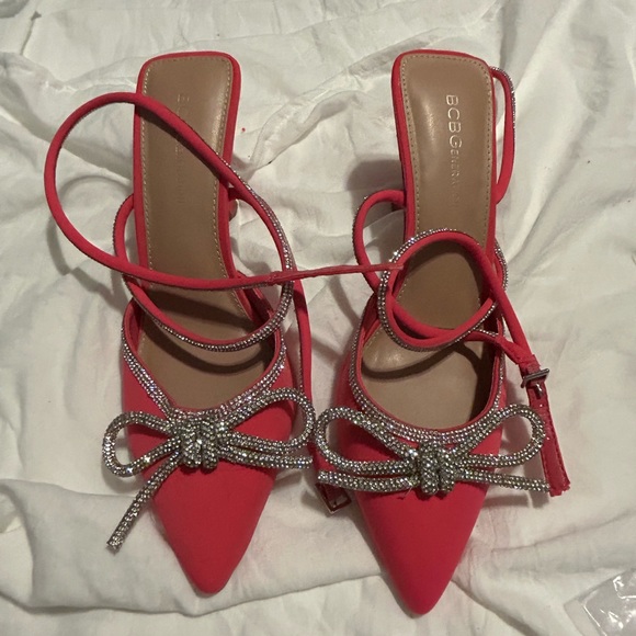 Bright pink heels - Picture 2 of 3